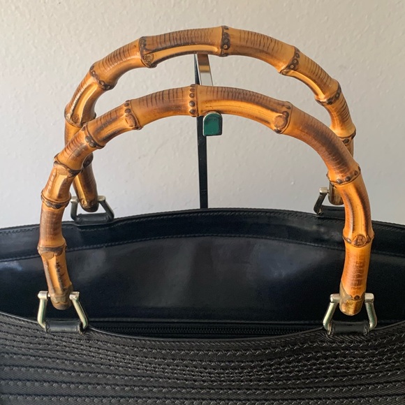 ⭐GUCCI 90s VINTAGE Nylon Tote - Picture 4 of 12